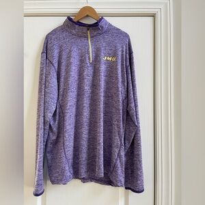 Colosseum James Madison University 3/4 zip men’s XL top.